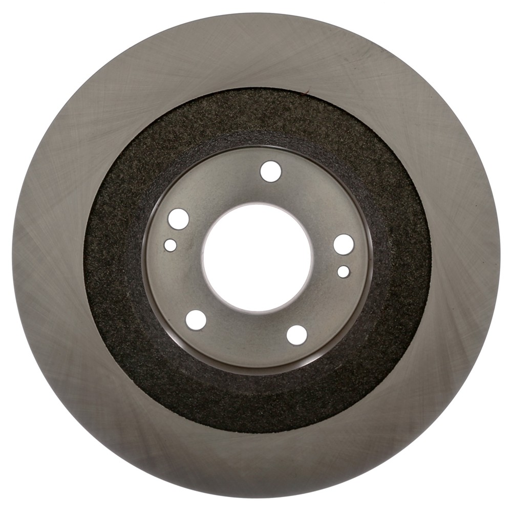 AC Delco Silver Rear Brake Rotor 18A81056A - 3